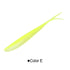 Spinpoler 2" 3" 4" Soft Fishing Lures Jerk Minnow Shad Drop Shot Soft Bait Swimbait Split Tail for Bass Trout Pike Walleye Pesca
